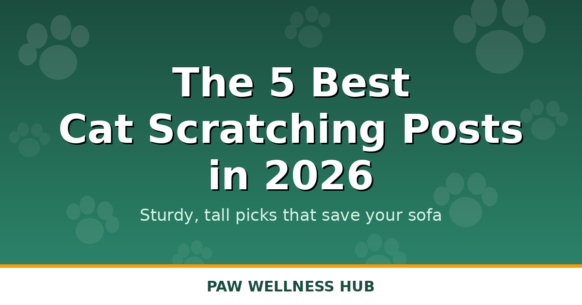 The 5 Best Cat Scratching Posts in 2026 (Save Your Sofa)