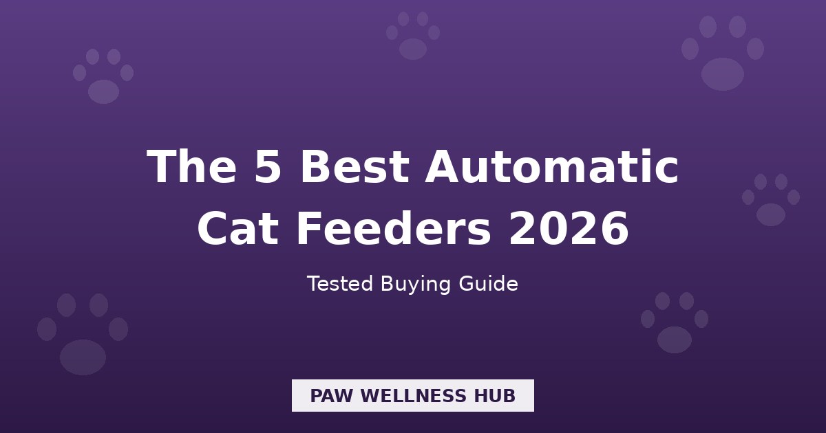 The 5 Best Automatic Cat Feeders in 2026 (Tested Buying Guide)