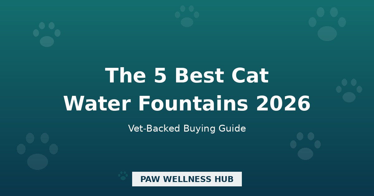 The 5 Best Cat Water Fountains in 2026 (Vet-Backed Buying Guide)