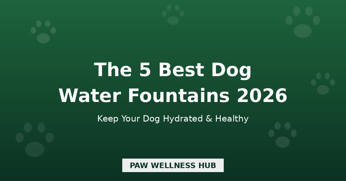 The 5 Best Dog Water Fountains in 2026 (Keep Your Dog Hydrated)